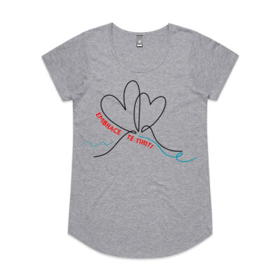 Privileged - Women's Scoop neck T Light Thumbnail